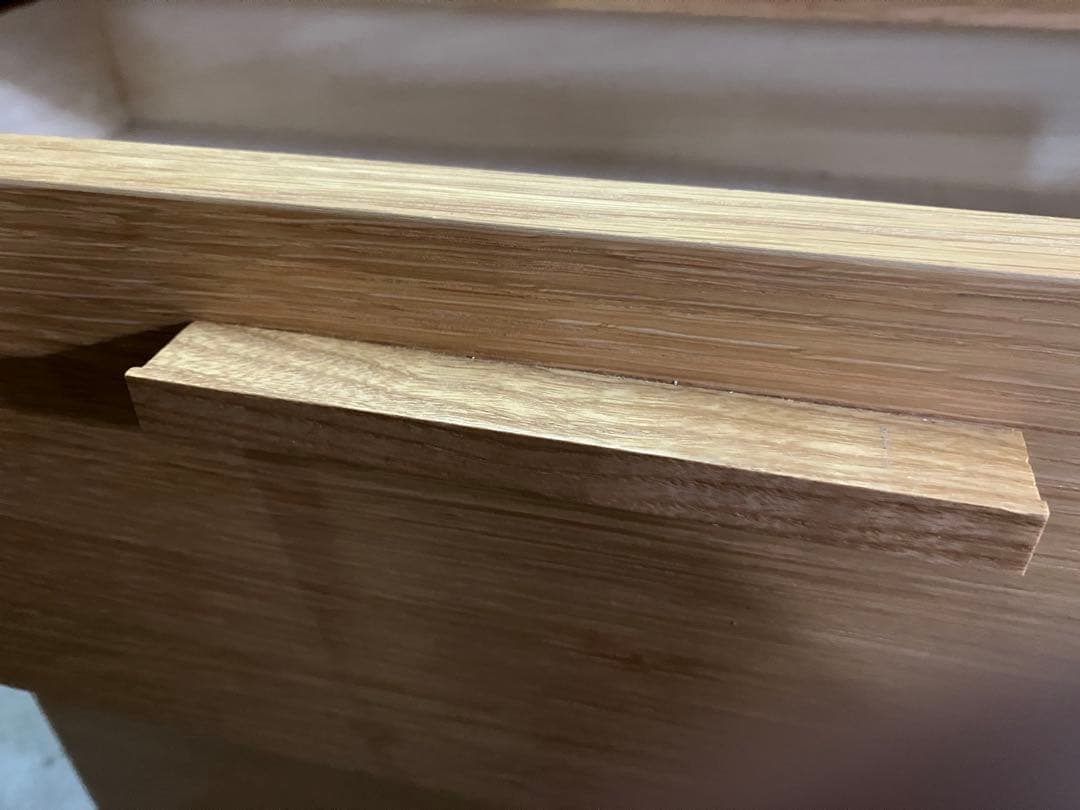 美品『オーク材』サイドボード ドロワー リビングボード チェスト RWsid21