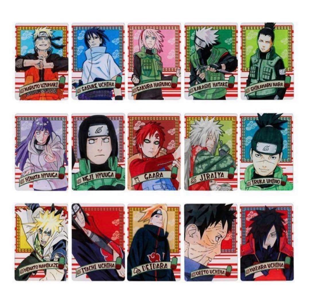【新品】 NARUTO ナルト　ステータスカード 未開封　10枚
