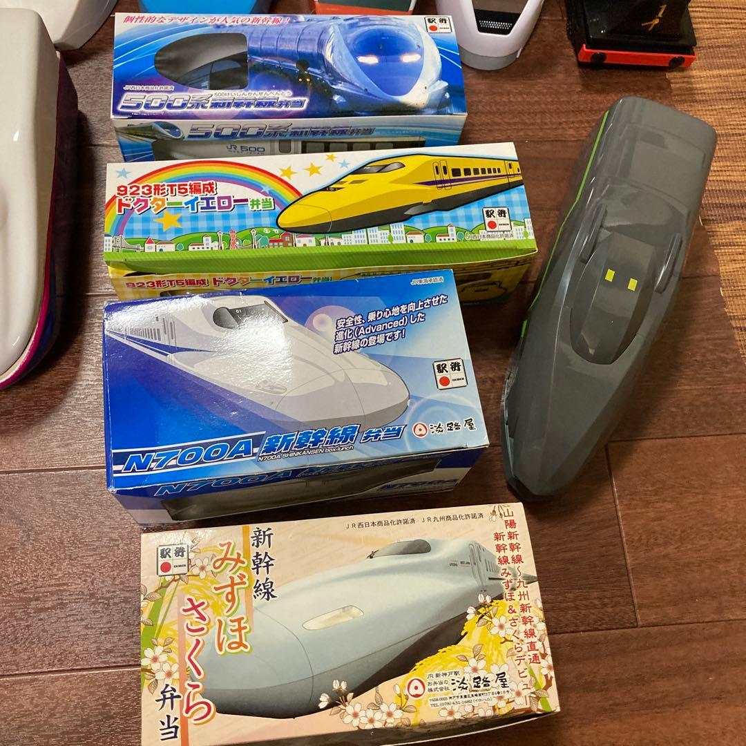 駅弁容器 28点　ドクターイエロー　新幹線　小田急　スペーシア