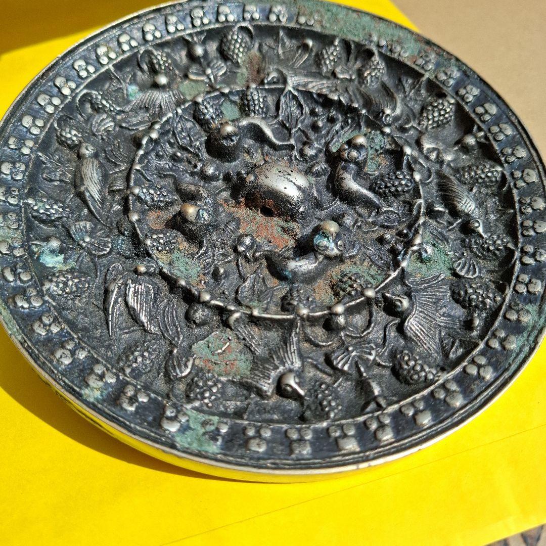 白銅鏡　銅鏡