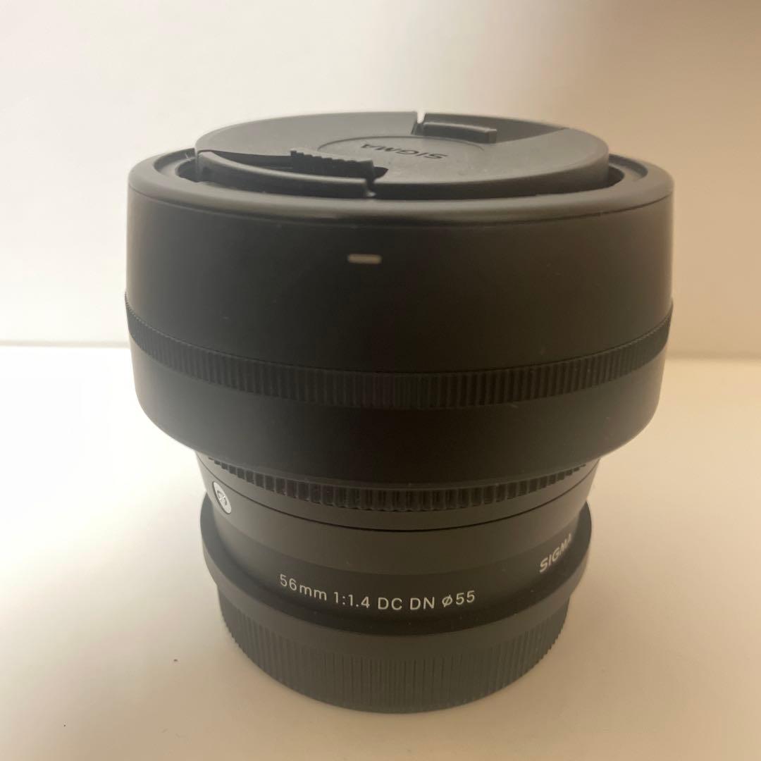 美品　Sigma 56mm f1.4 DC DN ライカ　Lマウント　単焦点