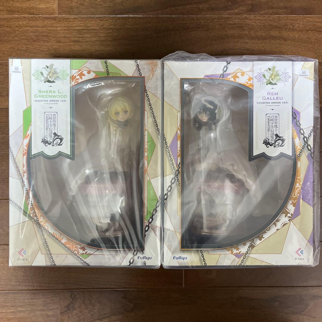FuRyu シェラ&レム フィギュア セット　異世界魔王と召喚少女の奴隷魔術Ω