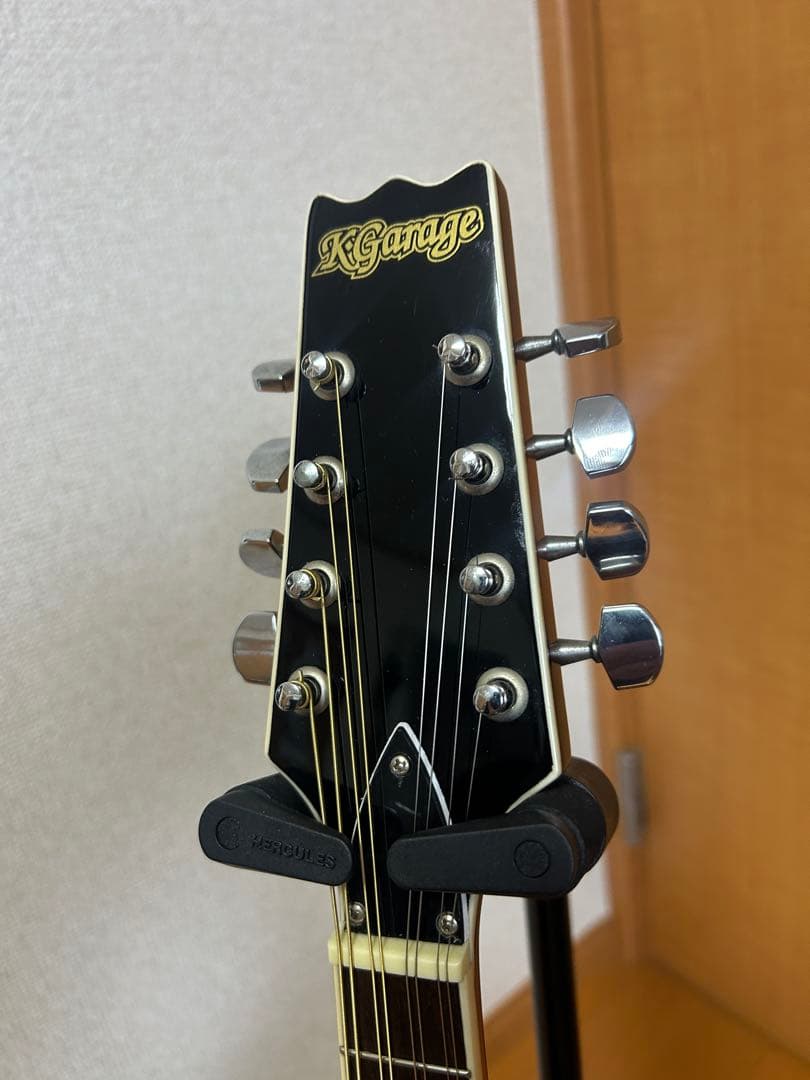K-Garage VM6E エレクトリックフラットマンドリン ハードケース付