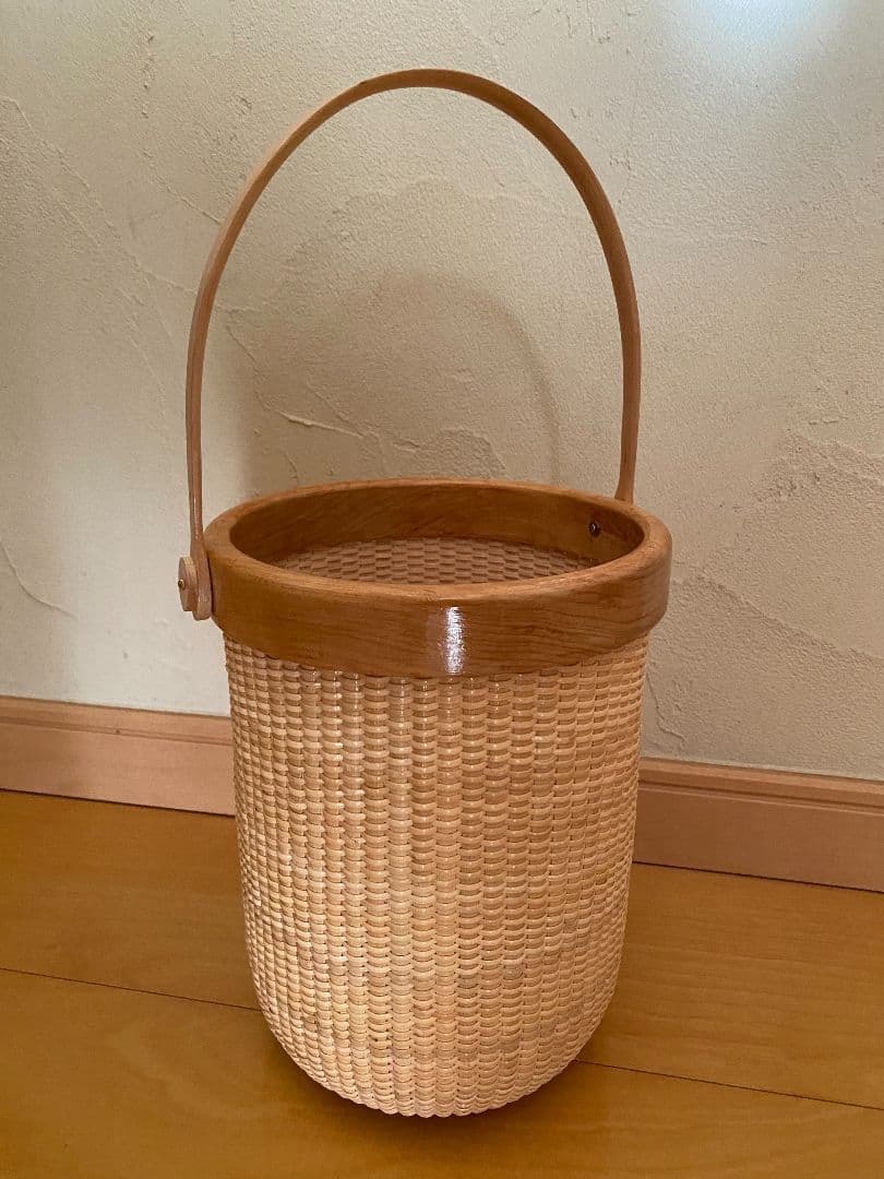ナンタケットバスケット　6インチラウンド　トールサイズ