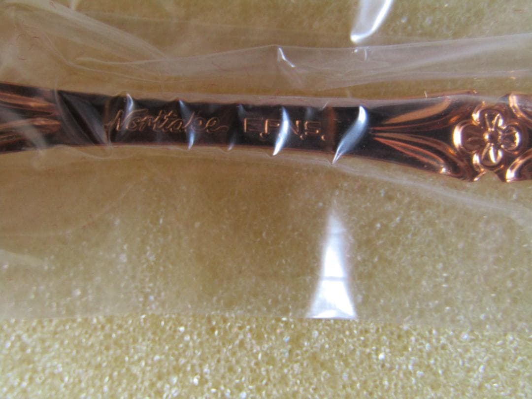 ノリタケ　金メッキスプーン6本セット　アンティーク　未使用品