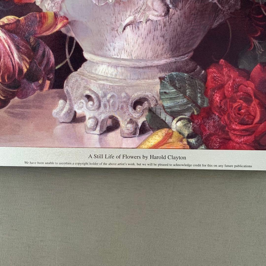 【新品・未使用】DUFEX 英国製 エッチングアート 春の花