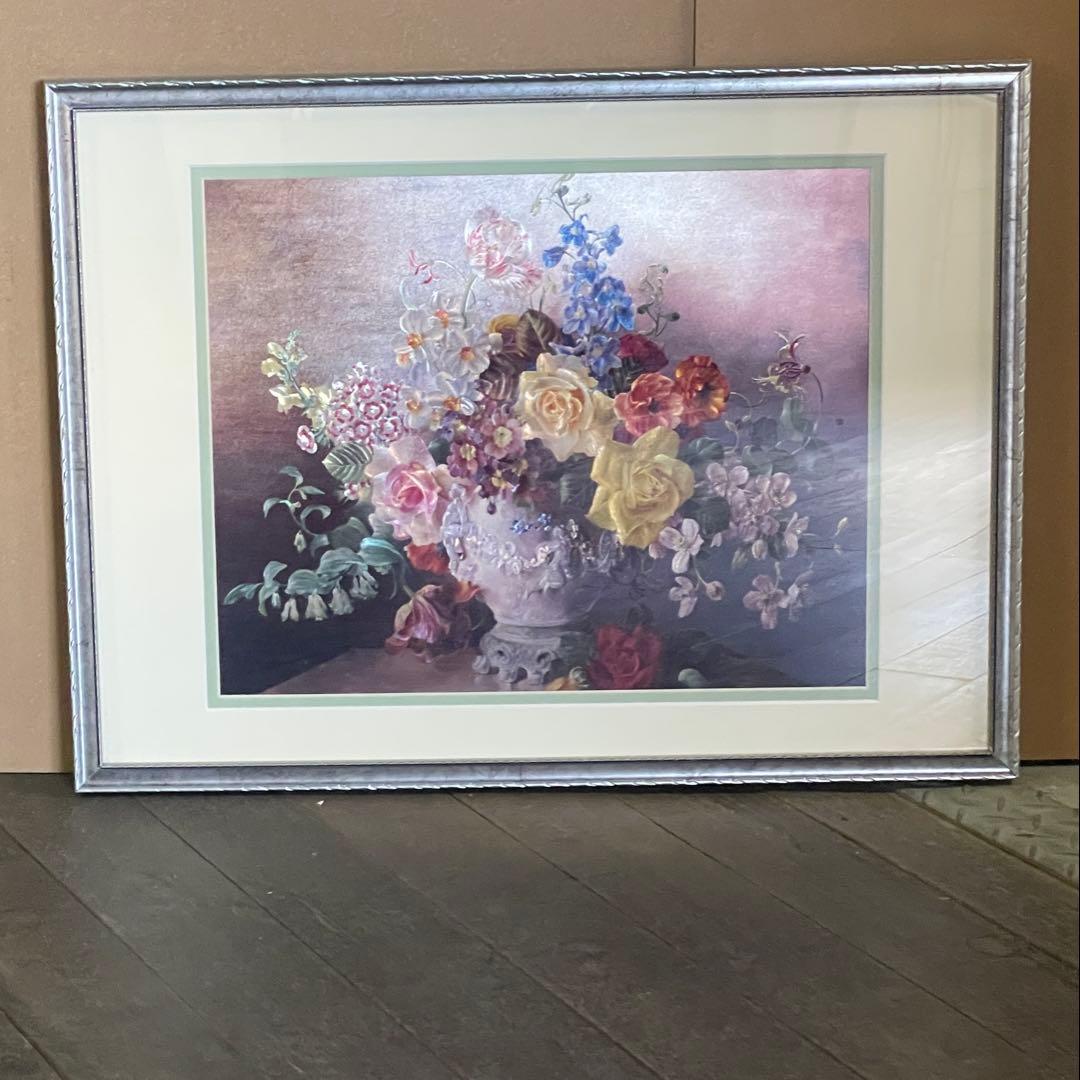 【新品・未使用】DUFEX 英国製 エッチングアート 春の花