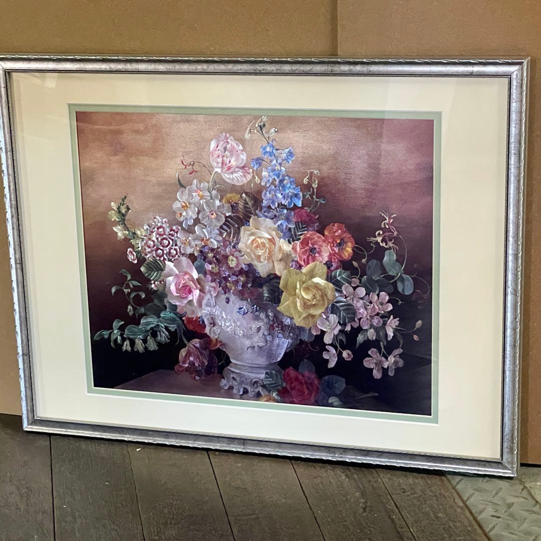 【新品・未使用】DUFEX 英国製 エッチングアート 春の花