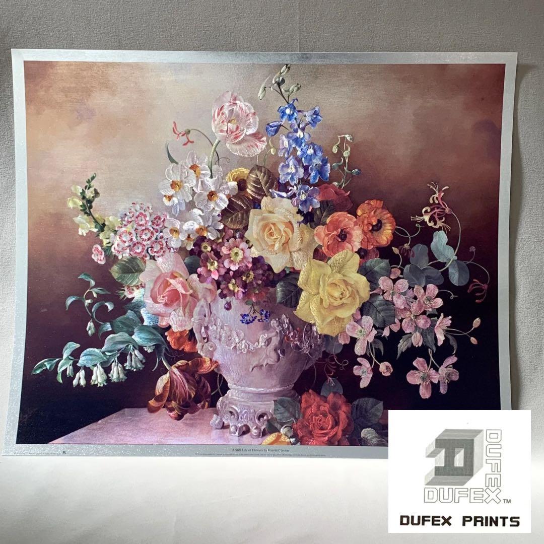 【新品・未使用】DUFEX 英国製 エッチングアート 春の花