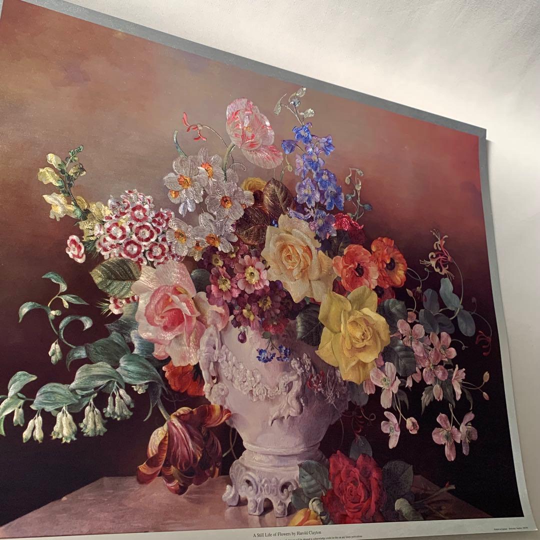 【新品・未使用】DUFEX 英国製 エッチングアート 春の花