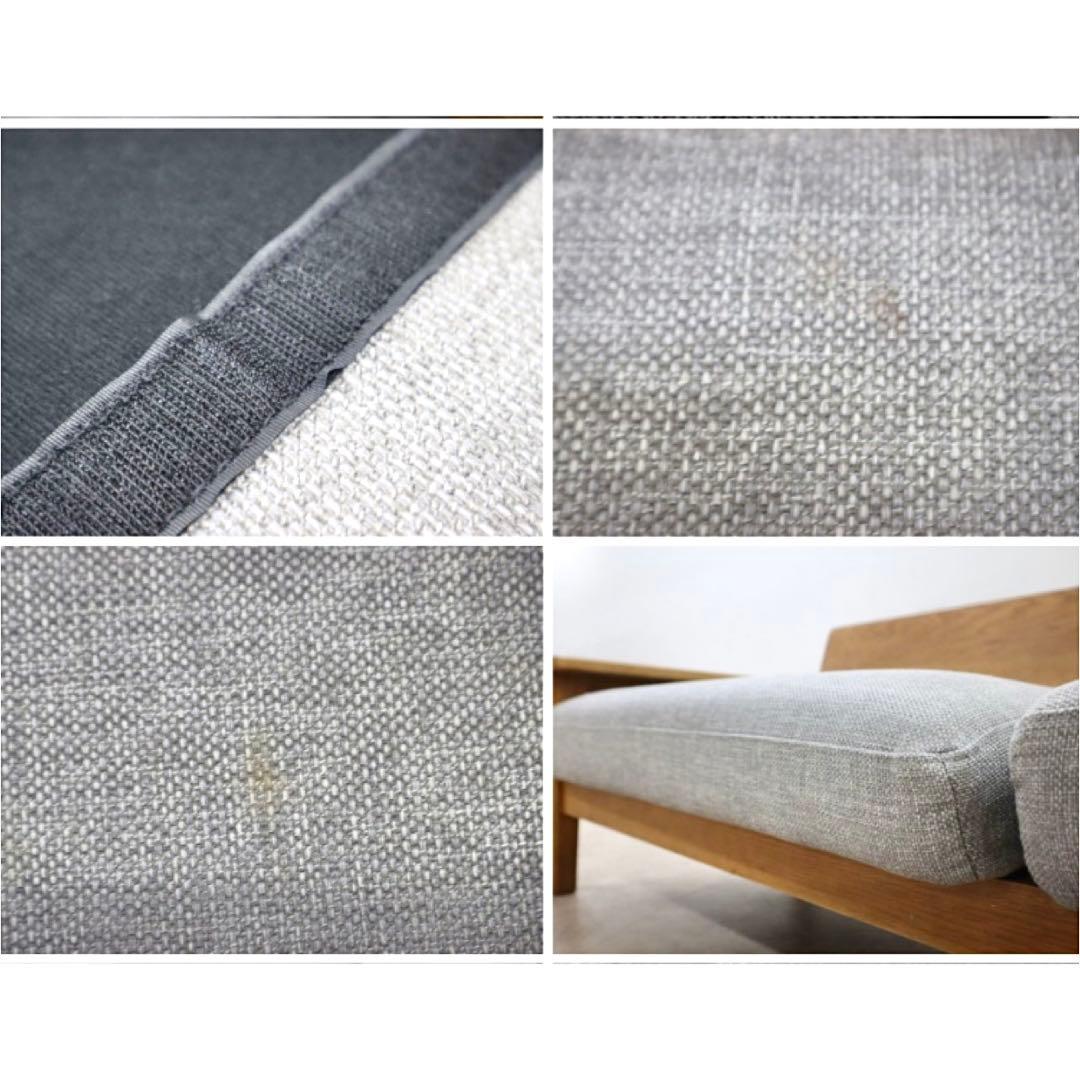 展示品 unico ウニコ KIRP キルプ3人掛けソファ　ウッドフレーム