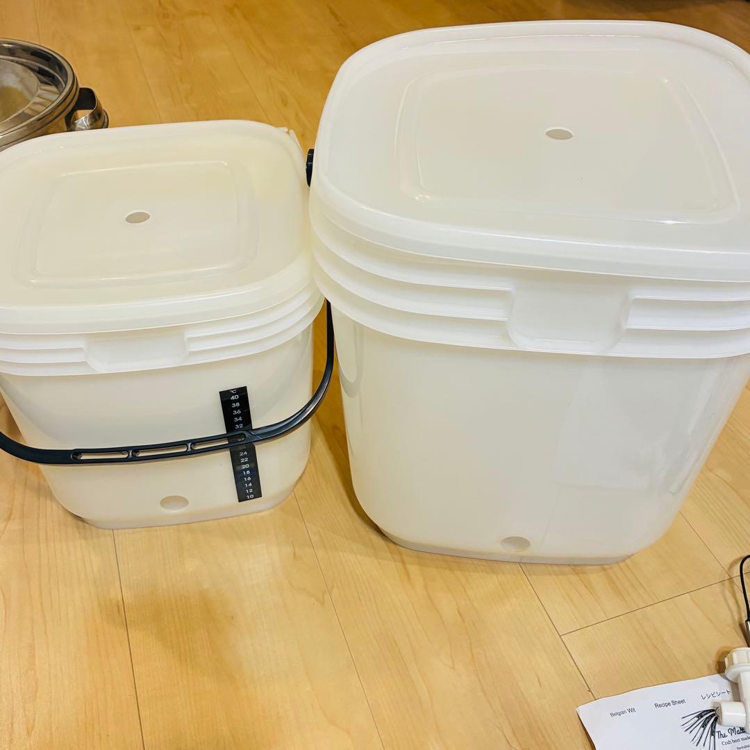 【レシピ付き】手作りビールキット2個&寸胴鍋セット