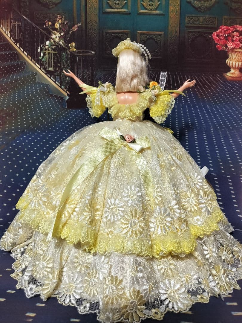 ポピーパーカー、ファッションロイヤリティ、バービーsizeのアウトフィット