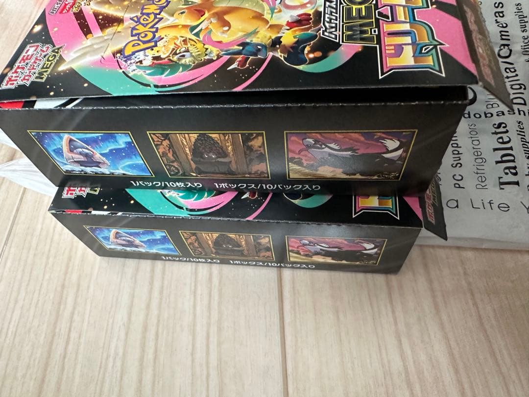 ポケモンカードゲーム メガドリーム 6box ぺりぺり無し