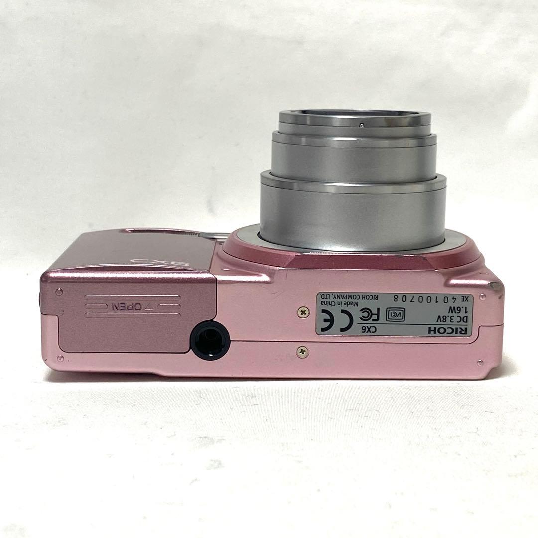 RICOH リコー CX6 ピンク コンパクトデジタルカメラ 動作品