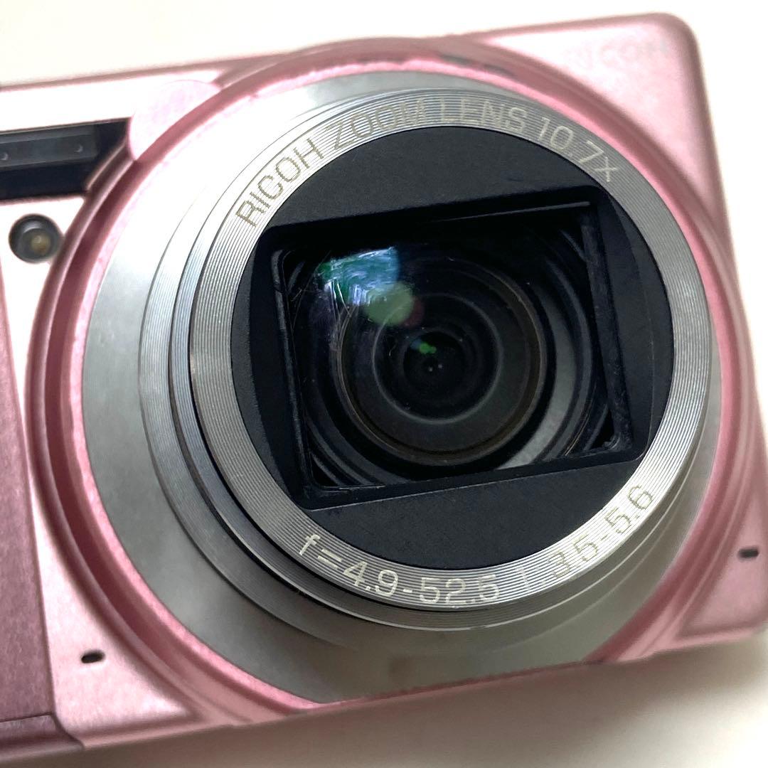 RICOH リコー CX6 ピンク コンパクトデジタルカメラ 動作品