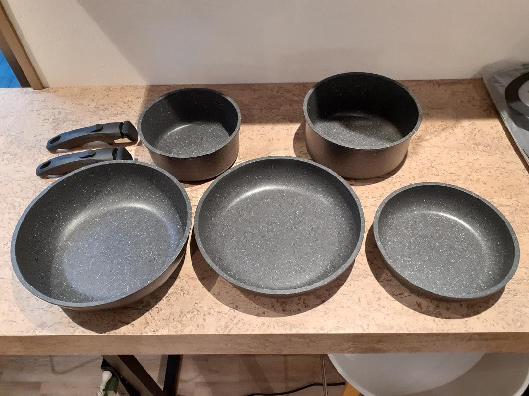 IH·ガス火対応 フライパン / 鍋 12点セット