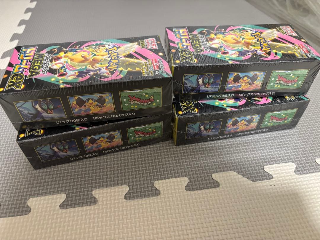 ポケモンカード メガドリームEX 4BOXシュリンク付