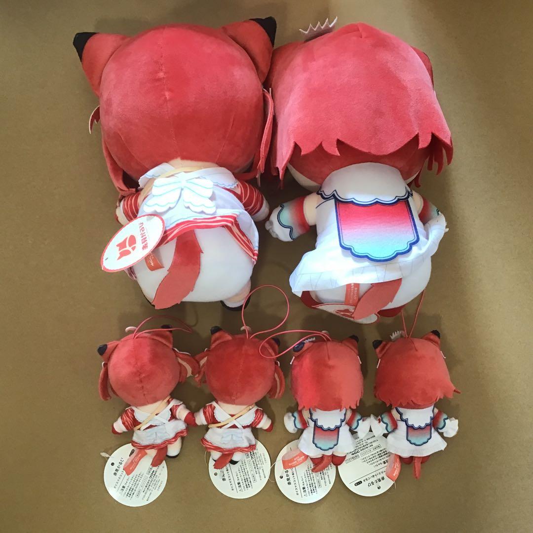 赤見かるび　ぬいぐるみ　GIGO限定　おすわりぬいぐるみ　ボイスマスコット