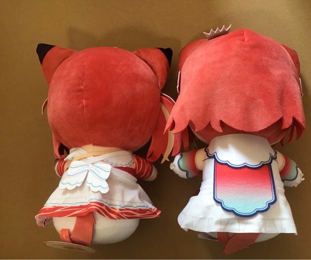 赤見かるび　ぬいぐるみ　GIGO限定　おすわりぬいぐるみ　ボイスマスコット