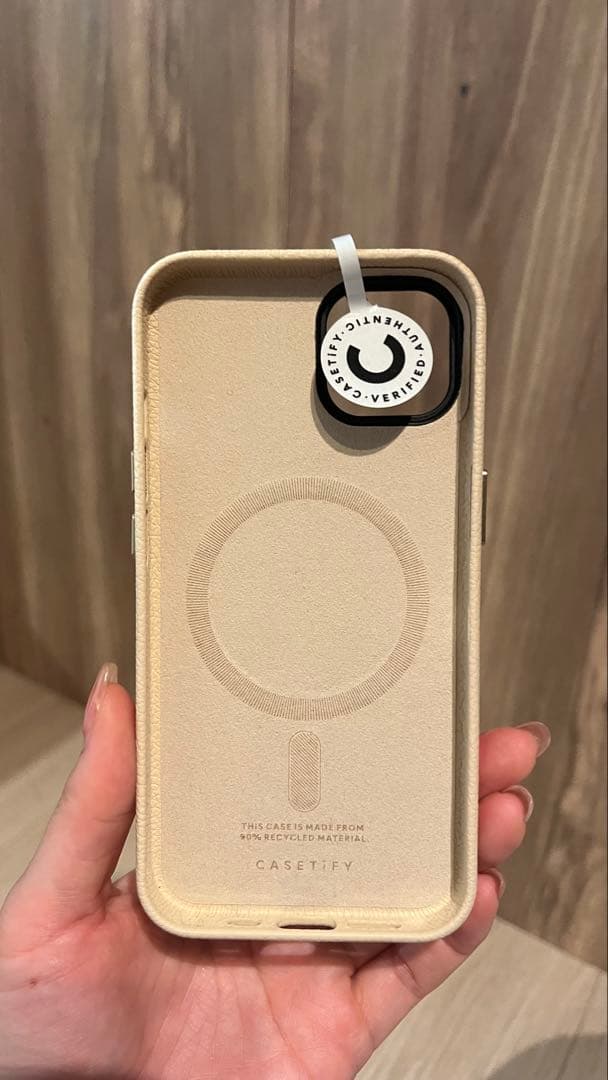 新品/未使用　iPhone13 CASETiFY Oat Milk