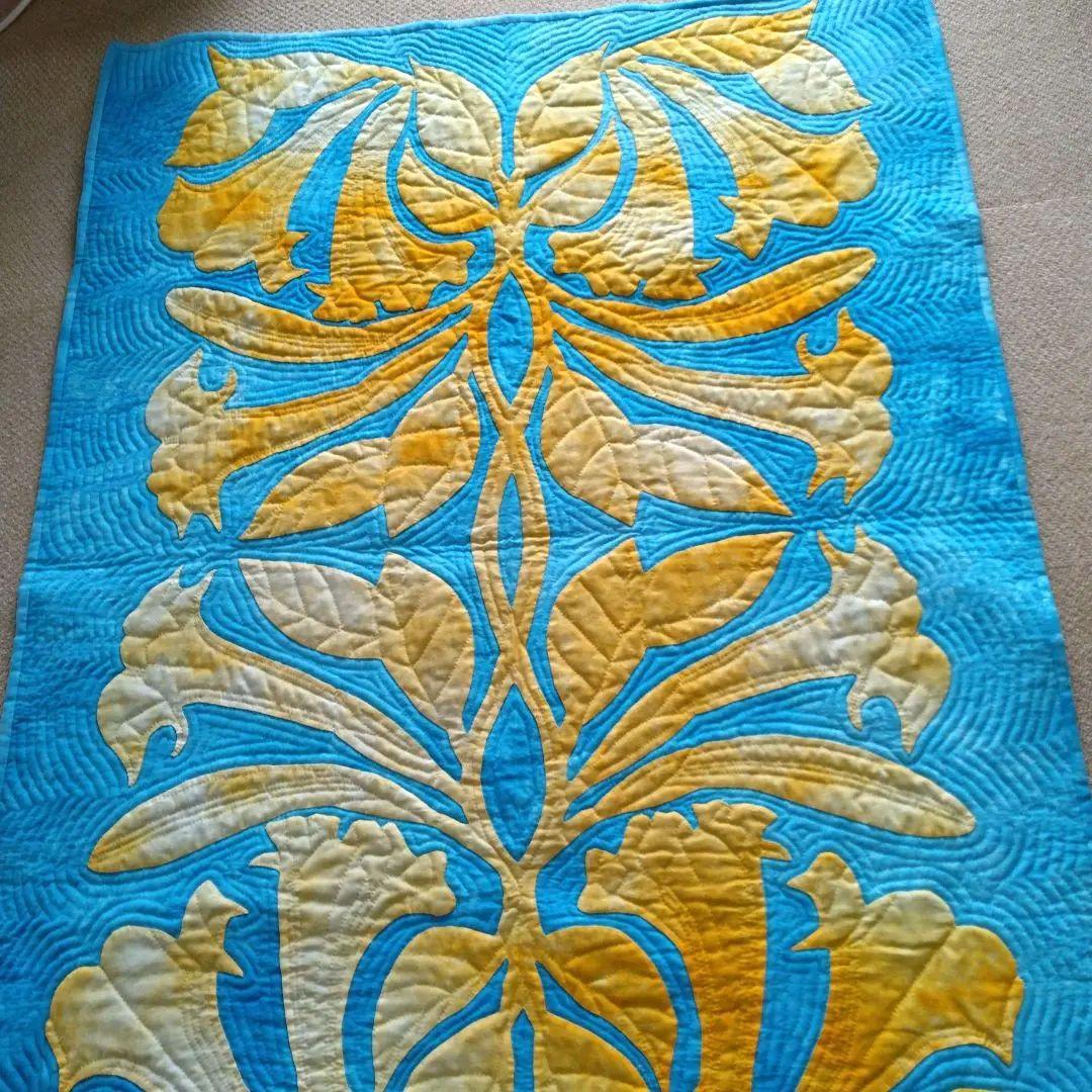 ハワイアンキルトエンジェレストランペット　新作