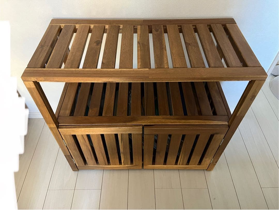 IKEA NÄMMARÖ ネッマロー　シェルフ　ユニット　収納　棚　木　ウッド