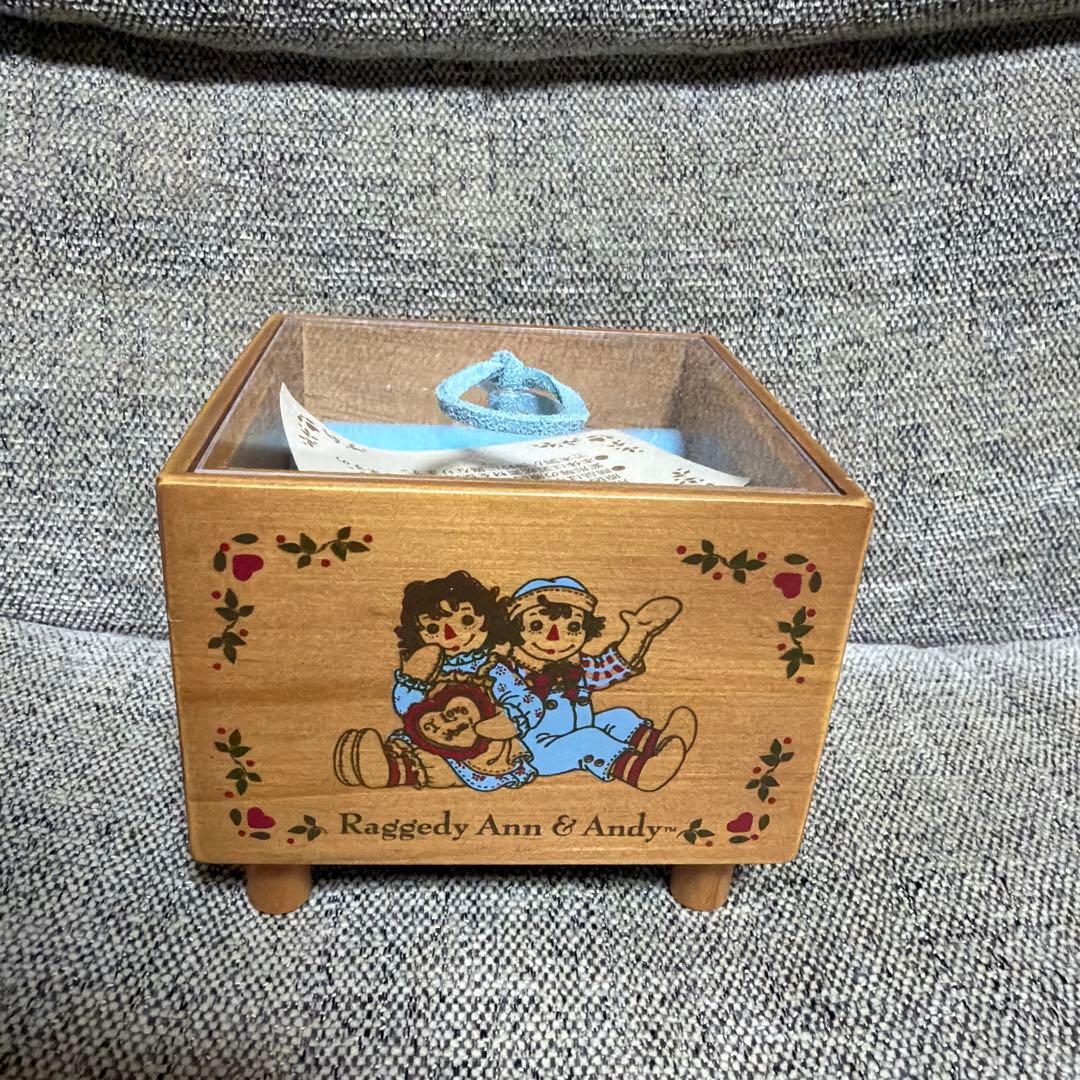 ラガディアン&アンディ　木製　収納ケース　ジュエリーケース