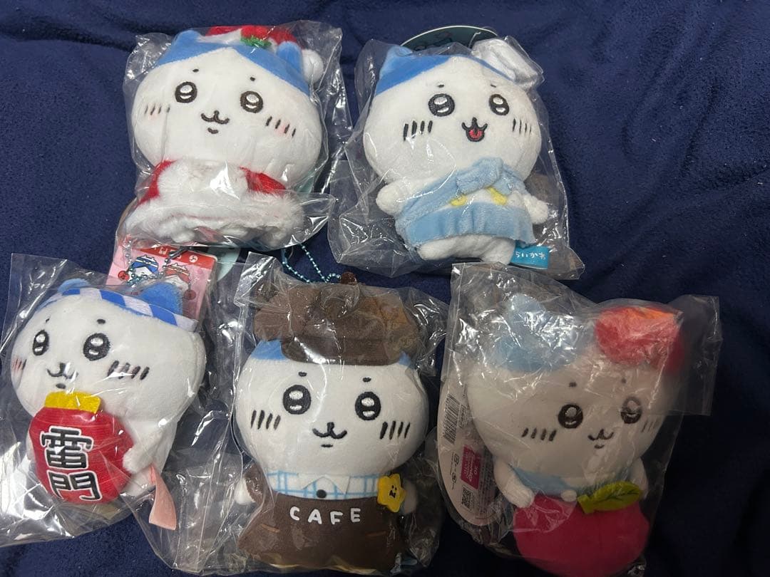 ちいかわ ハチワレ マスコット ぬいぐるみ　まとめ売り　おまけあり