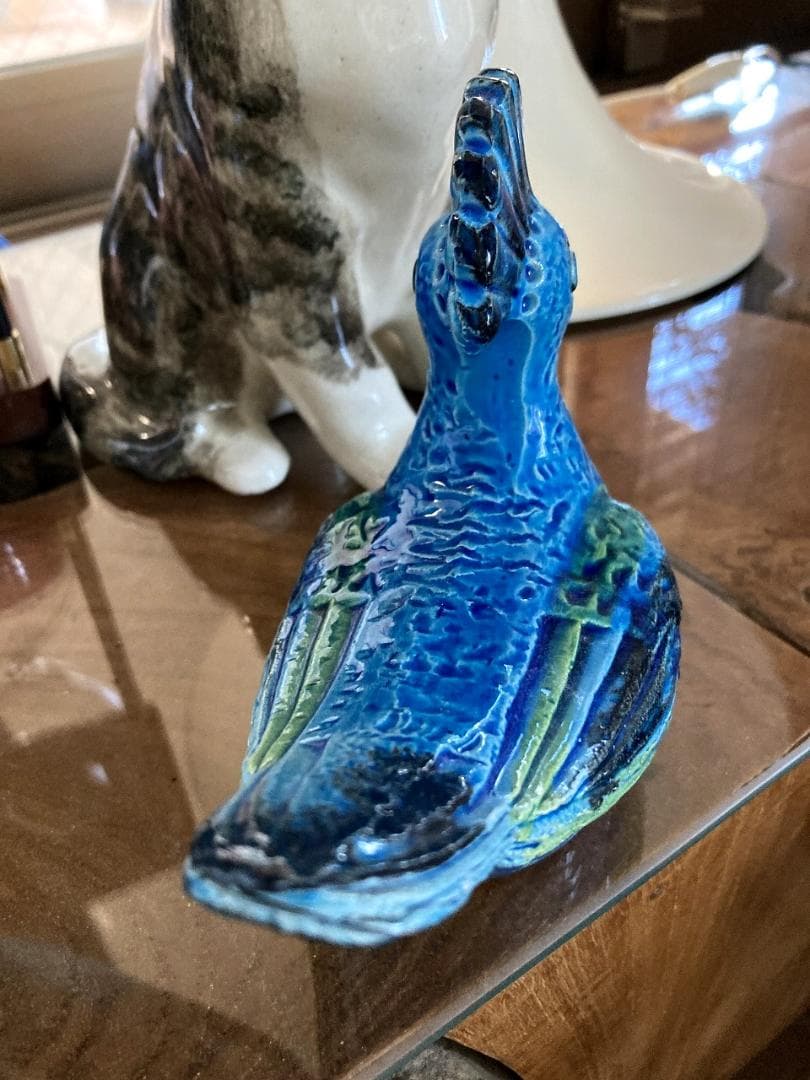 売約済み　イタリア　青い鳥　リミニブルー　Flavia フラビア