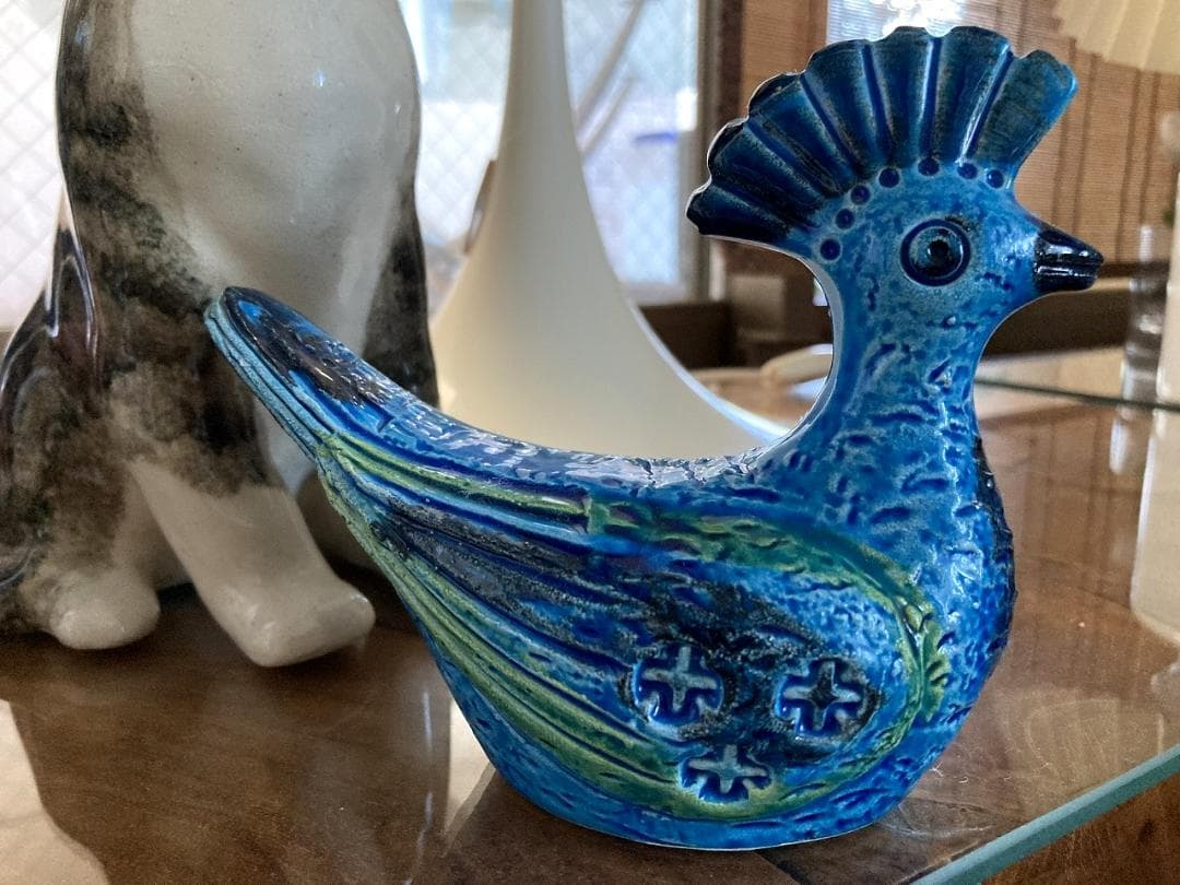 売約済み　イタリア　青い鳥　リミニブルー　Flavia フラビア