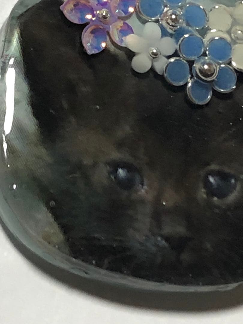 レジンヘアゴムNO306♡おすまし猫ちゃん