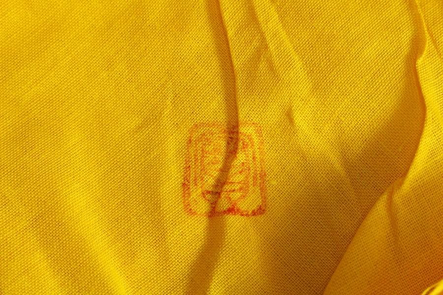 茶道具 西川実造 白釉流飛文 茶碗 共布 共箱 京焼 和食器(K-YC485)