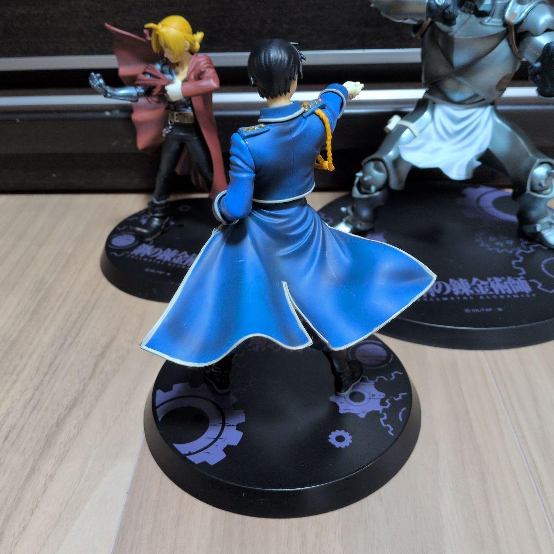 鋼の錬金術師 エドワード アルフォンス　ロイ フィギュア 3種セット