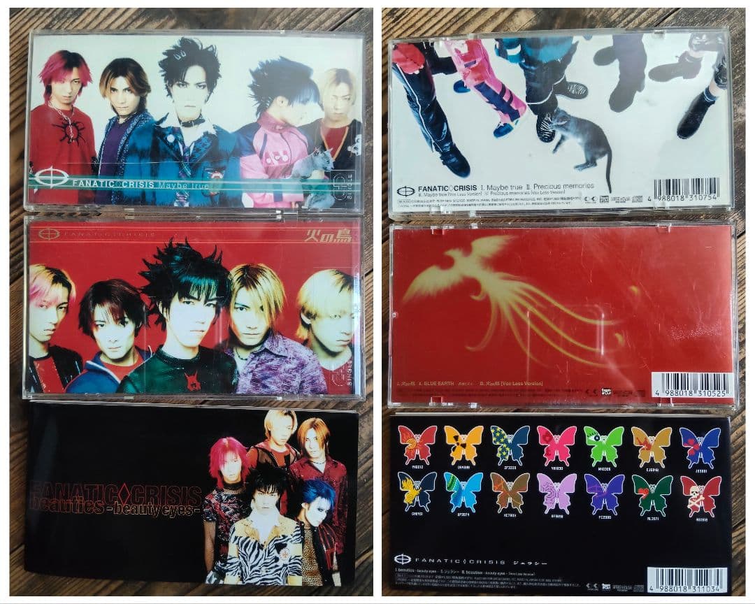 FANATIC◇CRISIS まとめ売り サイン色紙　CD パンフレット　V系