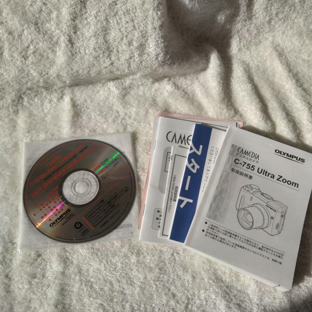 動作確認済 OLYMPUS C-755 Ultra Zoom コンデジ 美品