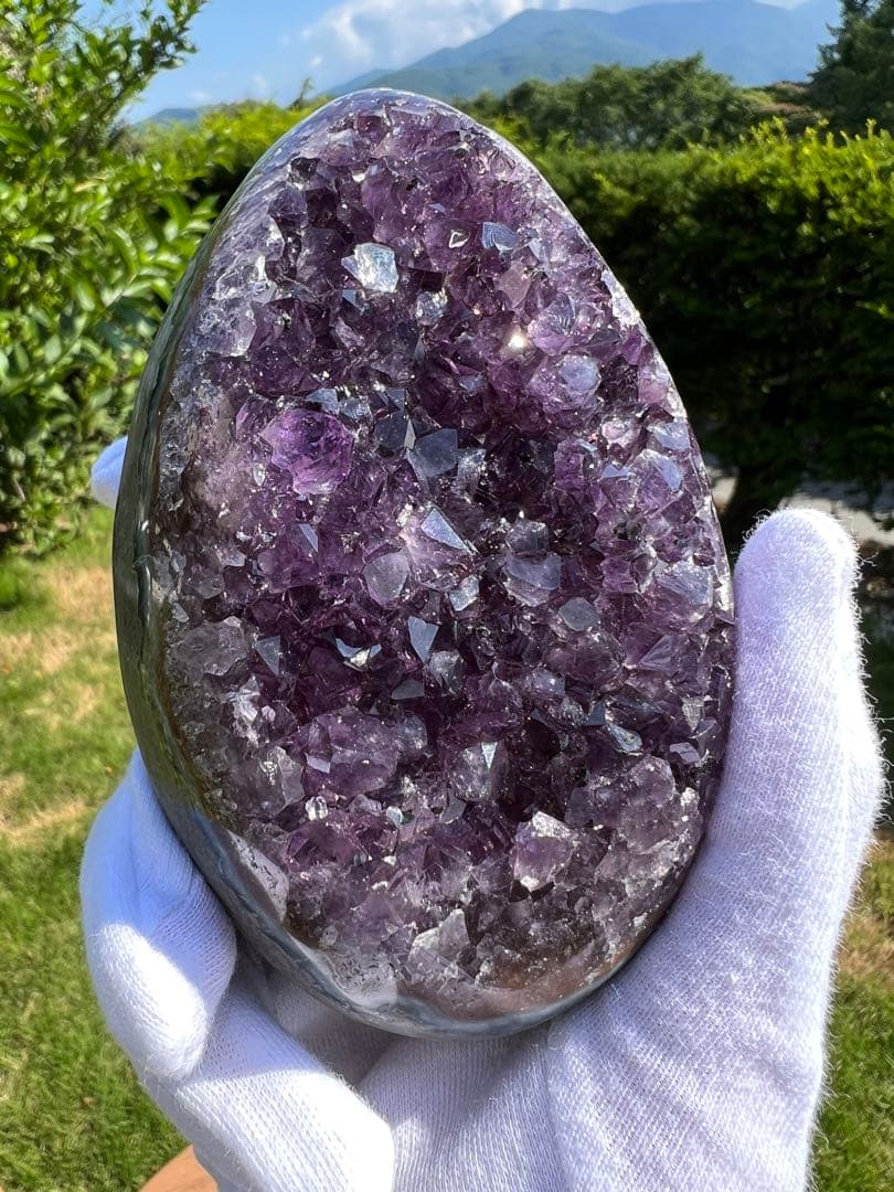 251 高品質アメジストドーム クラスター ウルグアイ産 パワーストーン