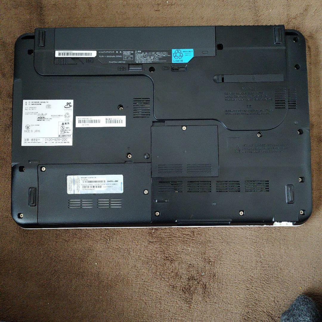 Windowsノート本体 Core i7 16GB LIFEBOOK AH56/H Win11Pro