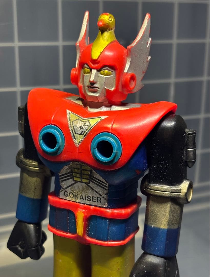 当時物　龍虎巨人　ゴーガイザー フィギュア