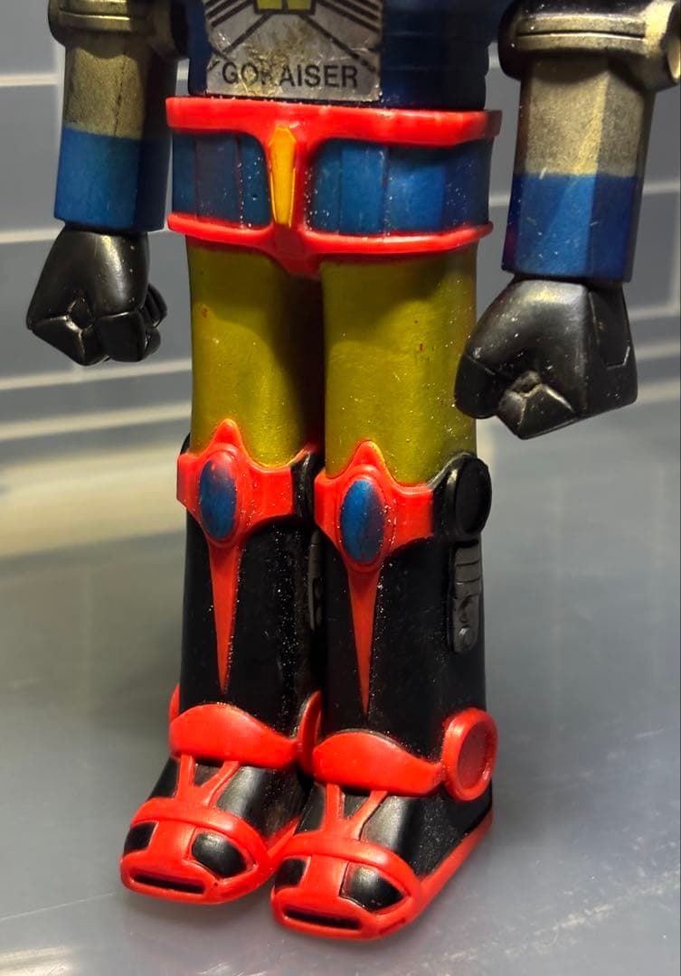 当時物　龍虎巨人　ゴーガイザー フィギュア