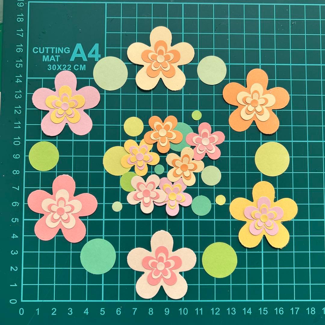 専用【No.1】 【No.2】 各10セット クラフトパンチ 4月 5月