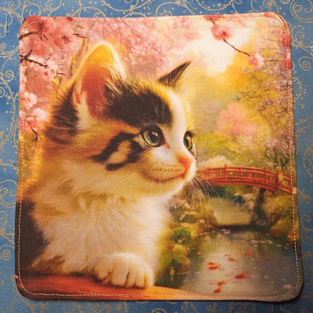 Yourelia　4重ハンカチ　ポメラニアンちゃん柄 18枚