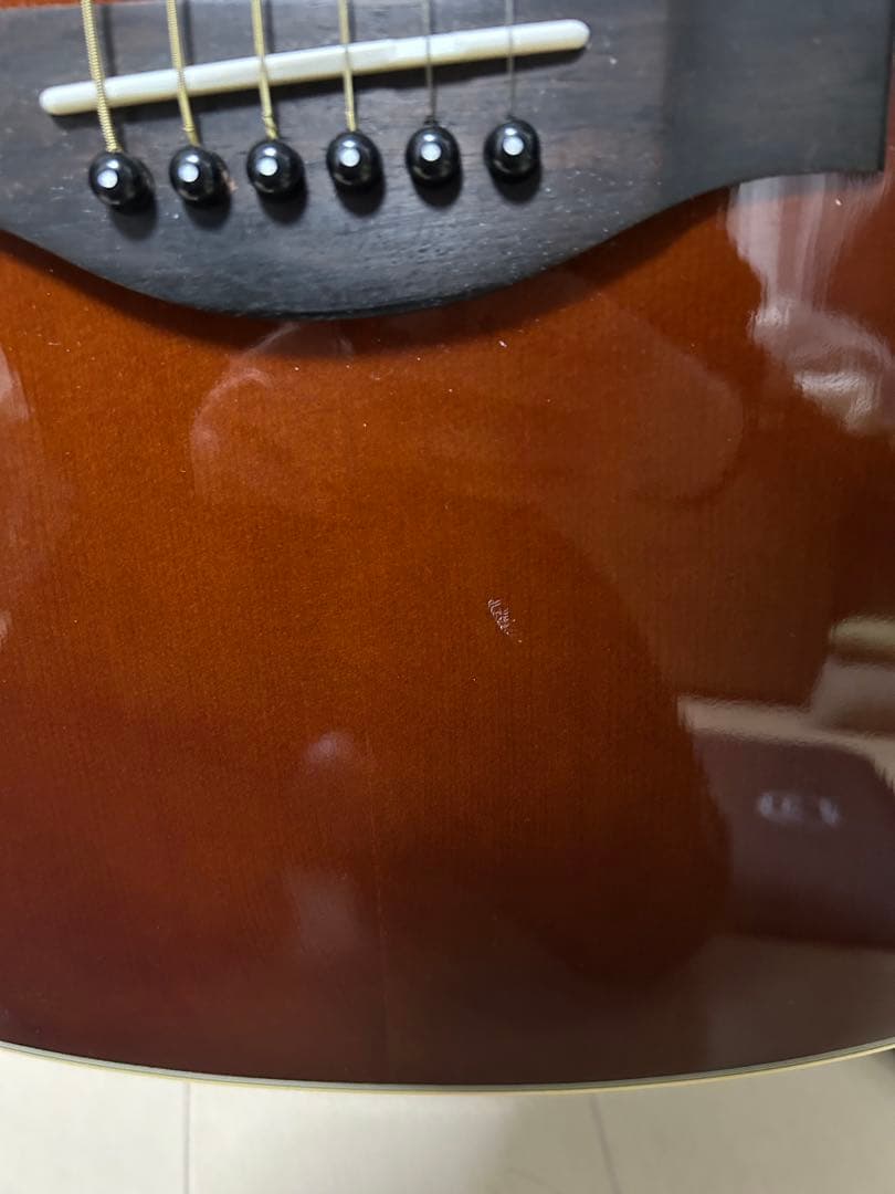 YAMAHA LL6 ARE エレアコ 純正ケース付 小凹みあり 動作良好