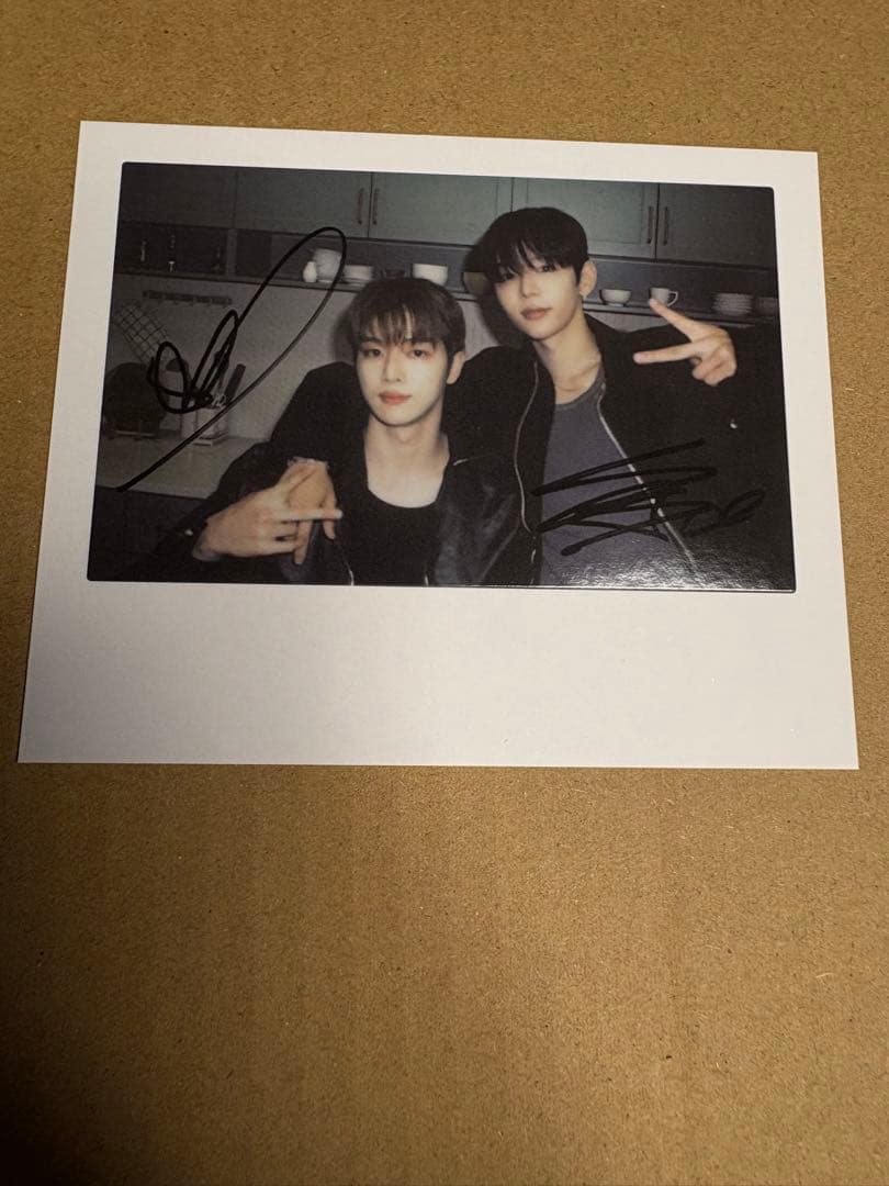 RIIZE ジャカルタサイン会 ポラロイド ソンチャン ショウタロウ