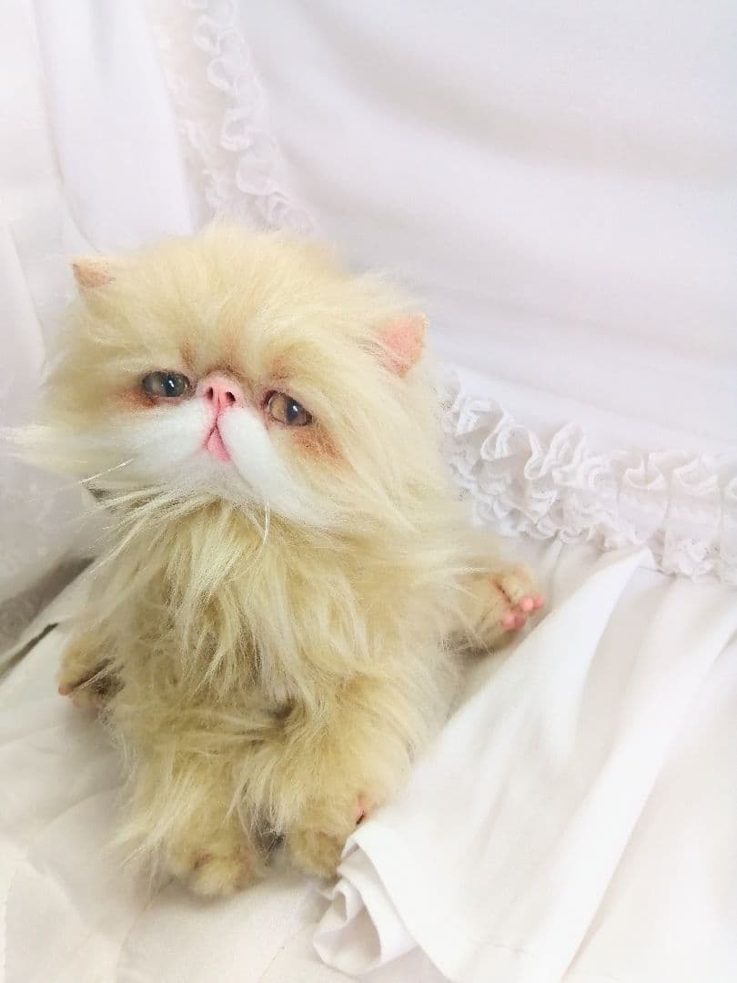 ふにゃっくた♡やわにゃわ♡エキゾチック子猫ちゃん♡アートドール♡ぬいぐるみ♡