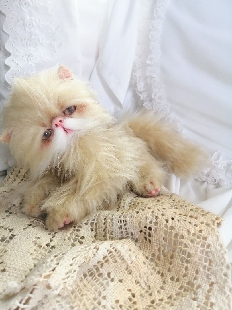 ふにゃっくた♡やわにゃわ♡エキゾチック子猫ちゃん♡アートドール♡ぬいぐるみ♡