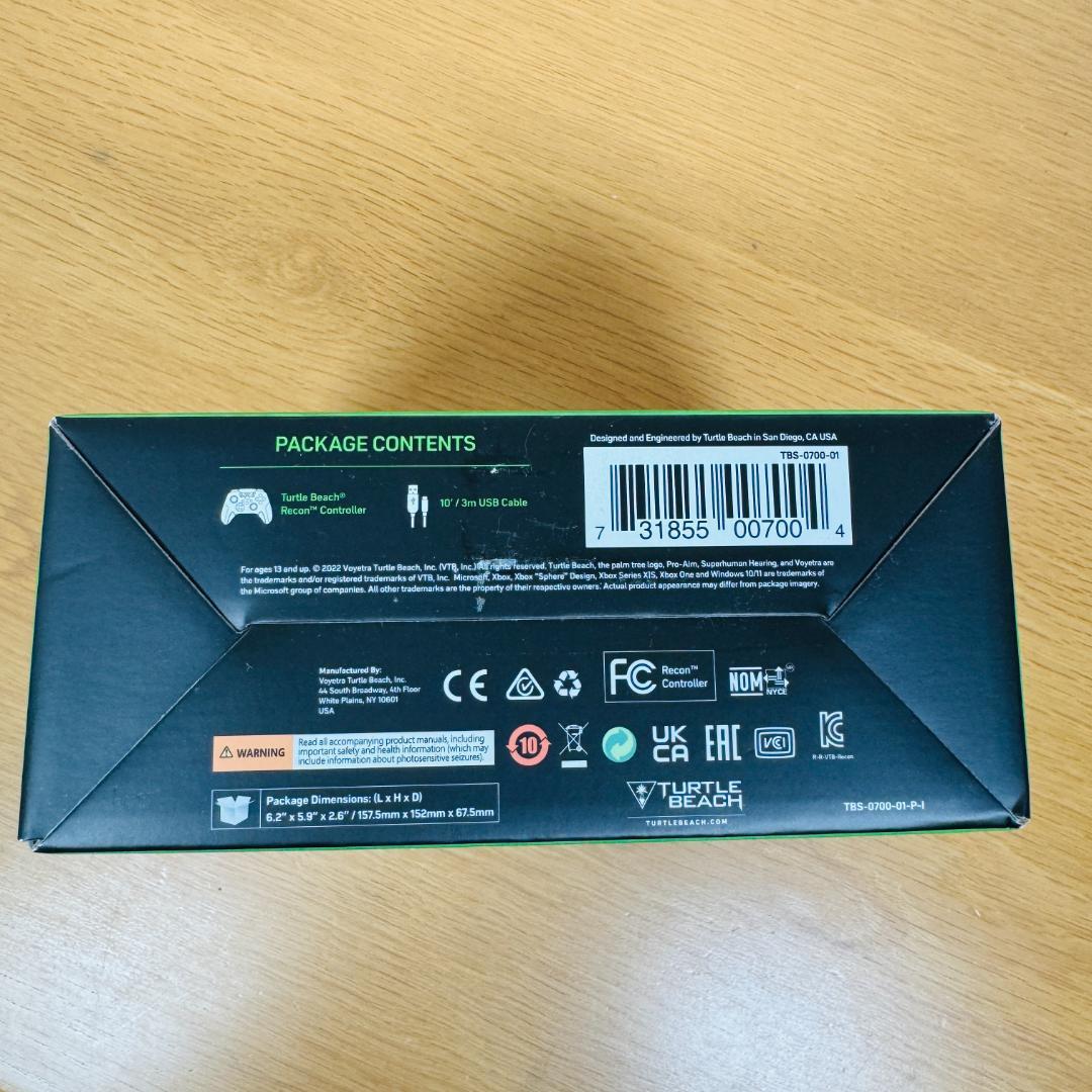 【新品】TURTLE BEACH コントローラー (TBS-0700-01)