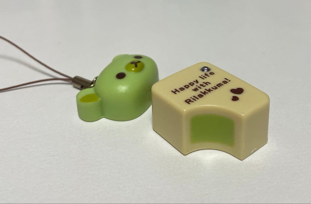 リラックマ チョコ ストラップ レトロ