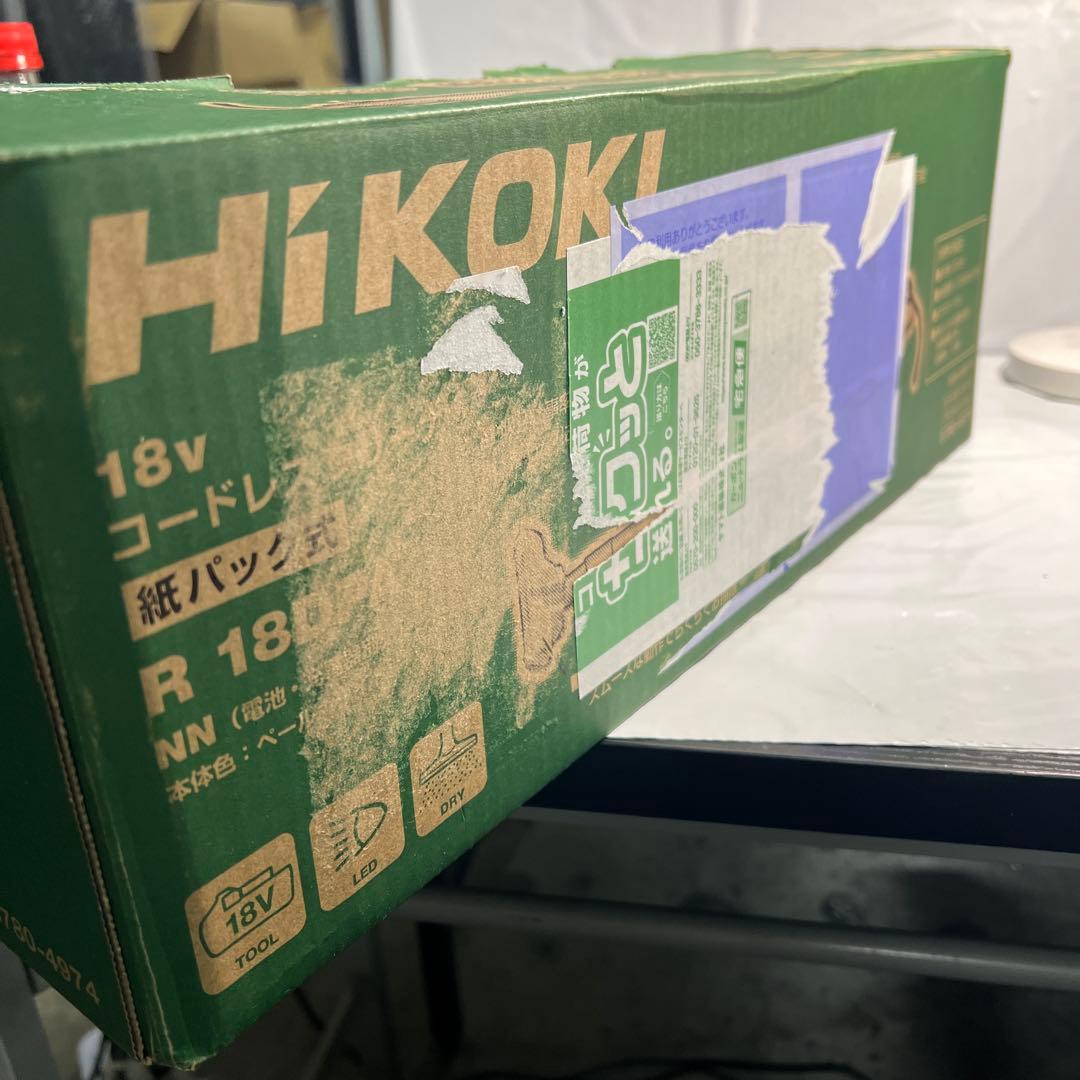 HiKOKI(ハイコーキ) 18V 充電式 クリーナー R18DPA 紙パック式