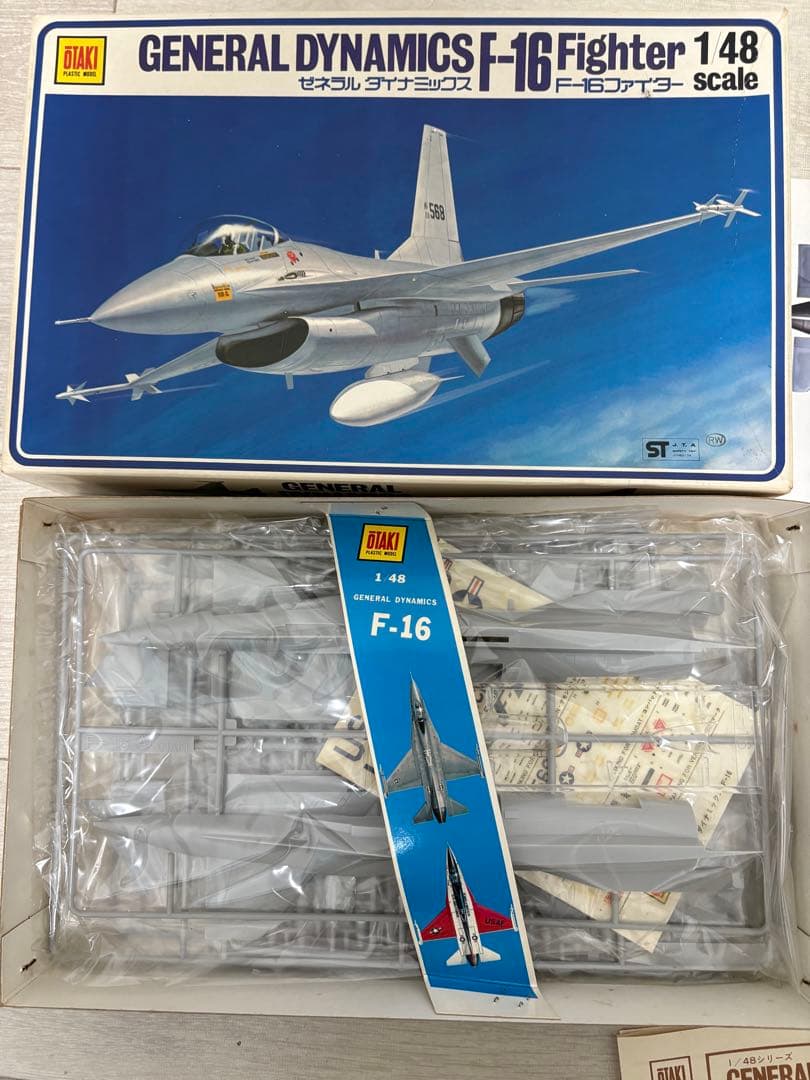 【希少】オオタキ F-16＆タミヤ F-15A イーグル1/48 傑作機セット